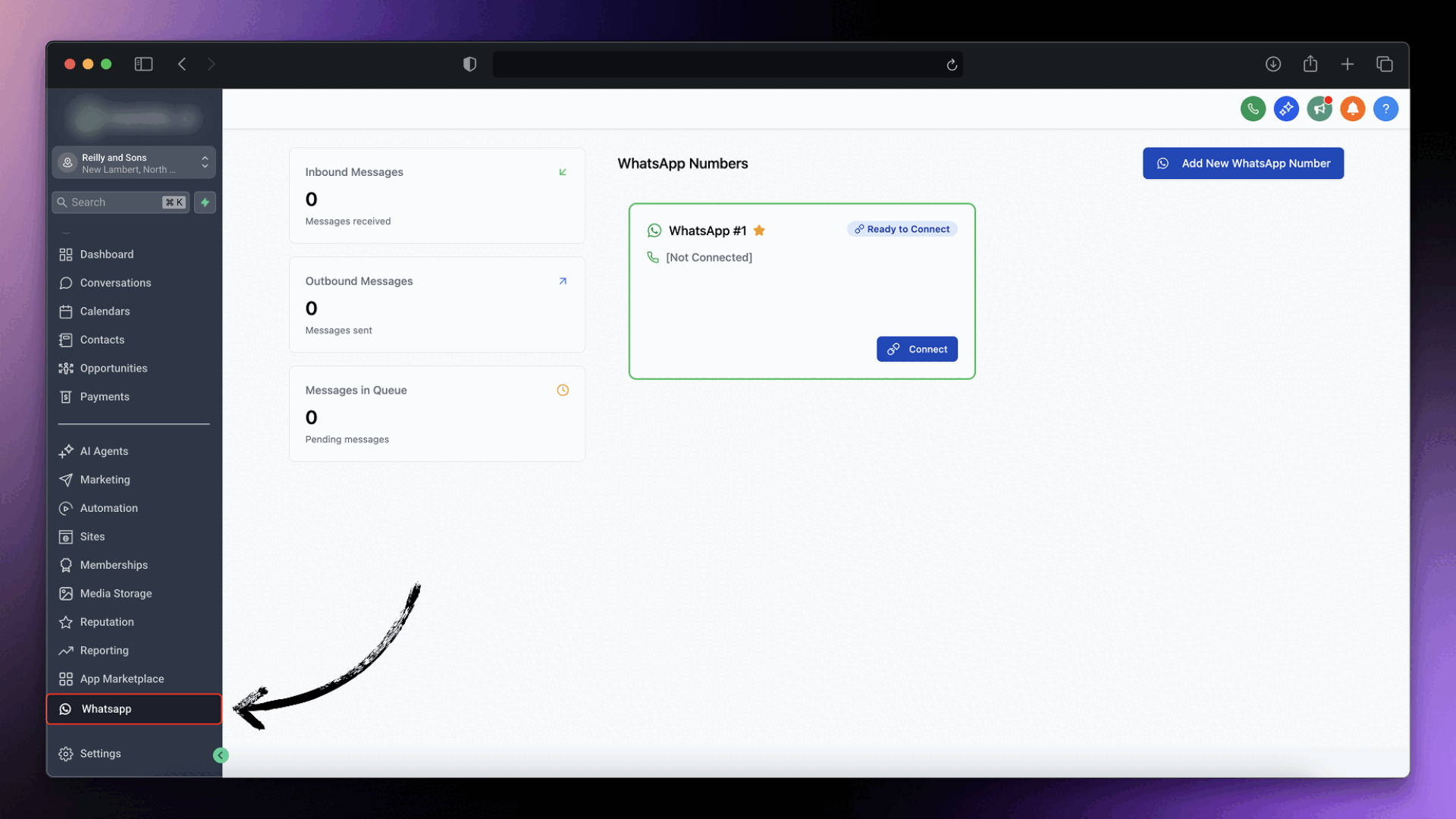 GoGHL.ai Conecta WhatsApp con código QR