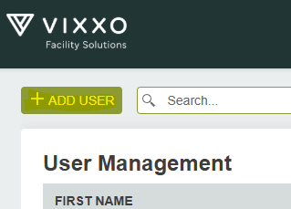 Add User button