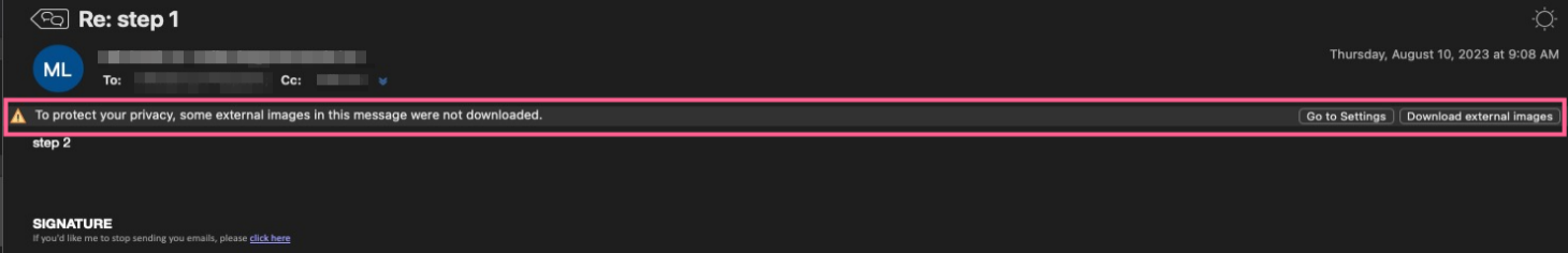 Inbox • mike.le@spectacle.outreach-demo.com 2023-11-02 at 1.40.46 PM