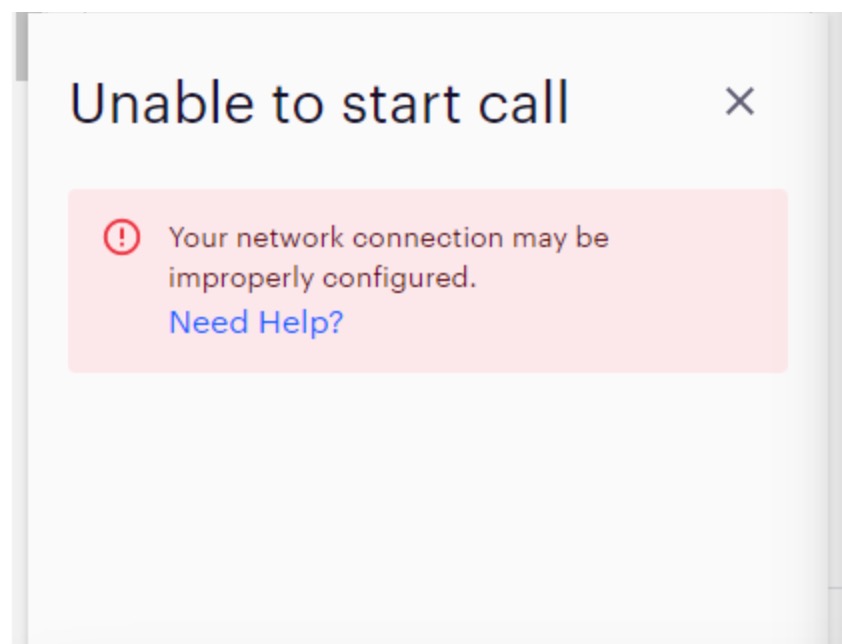 Unable to Start Call 2023-02-08 at 1.10.26 PM