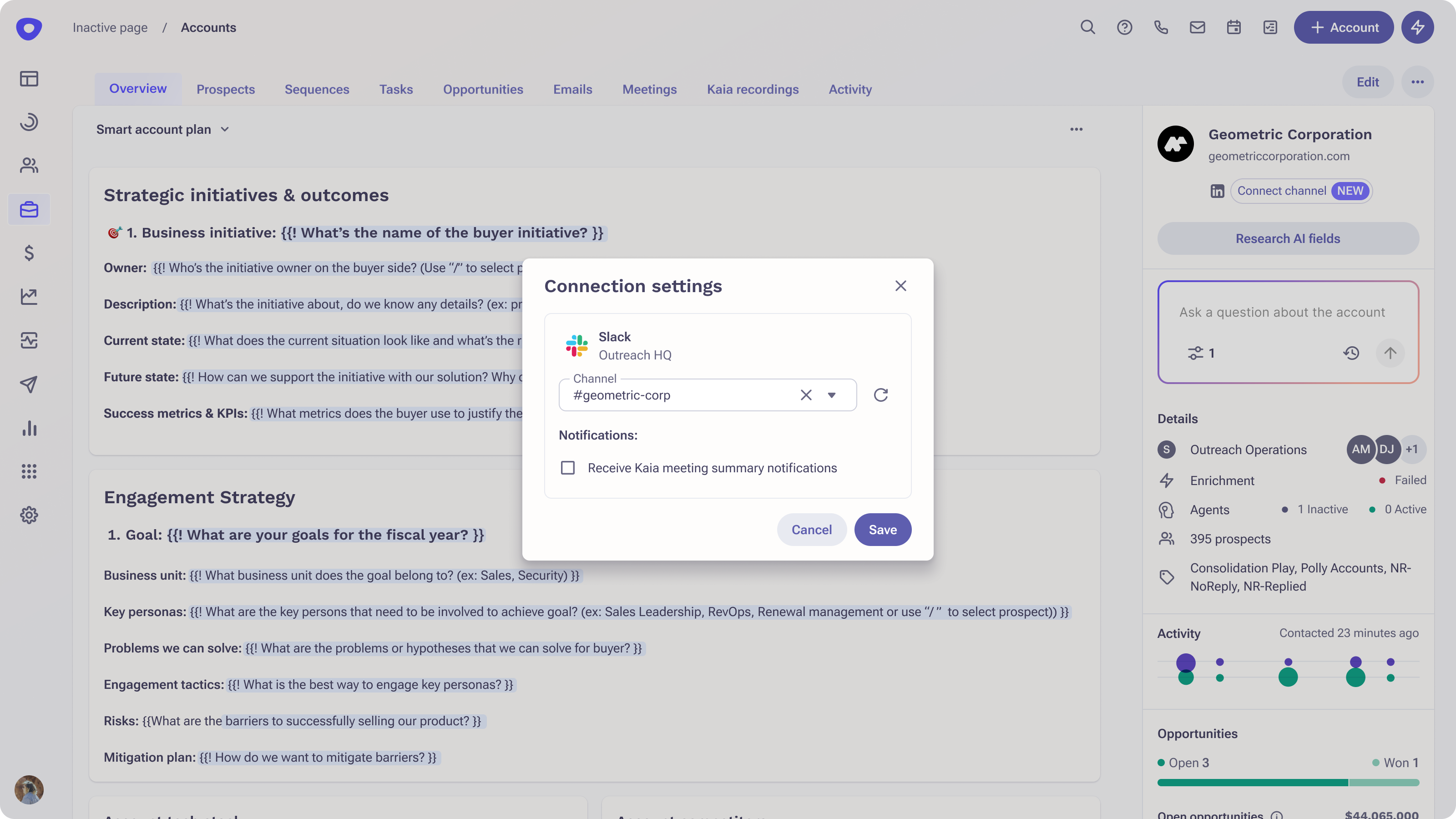 Slack enhancements with Omni