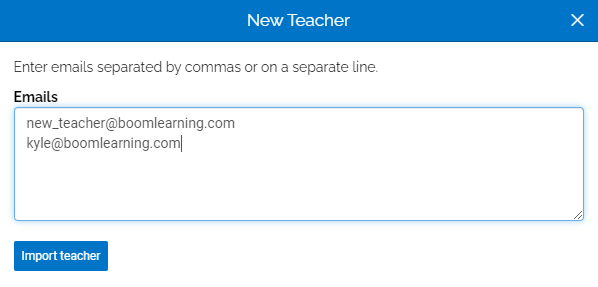 Adding Teacher Accounts To The School Dashboard Account Boom Learning 