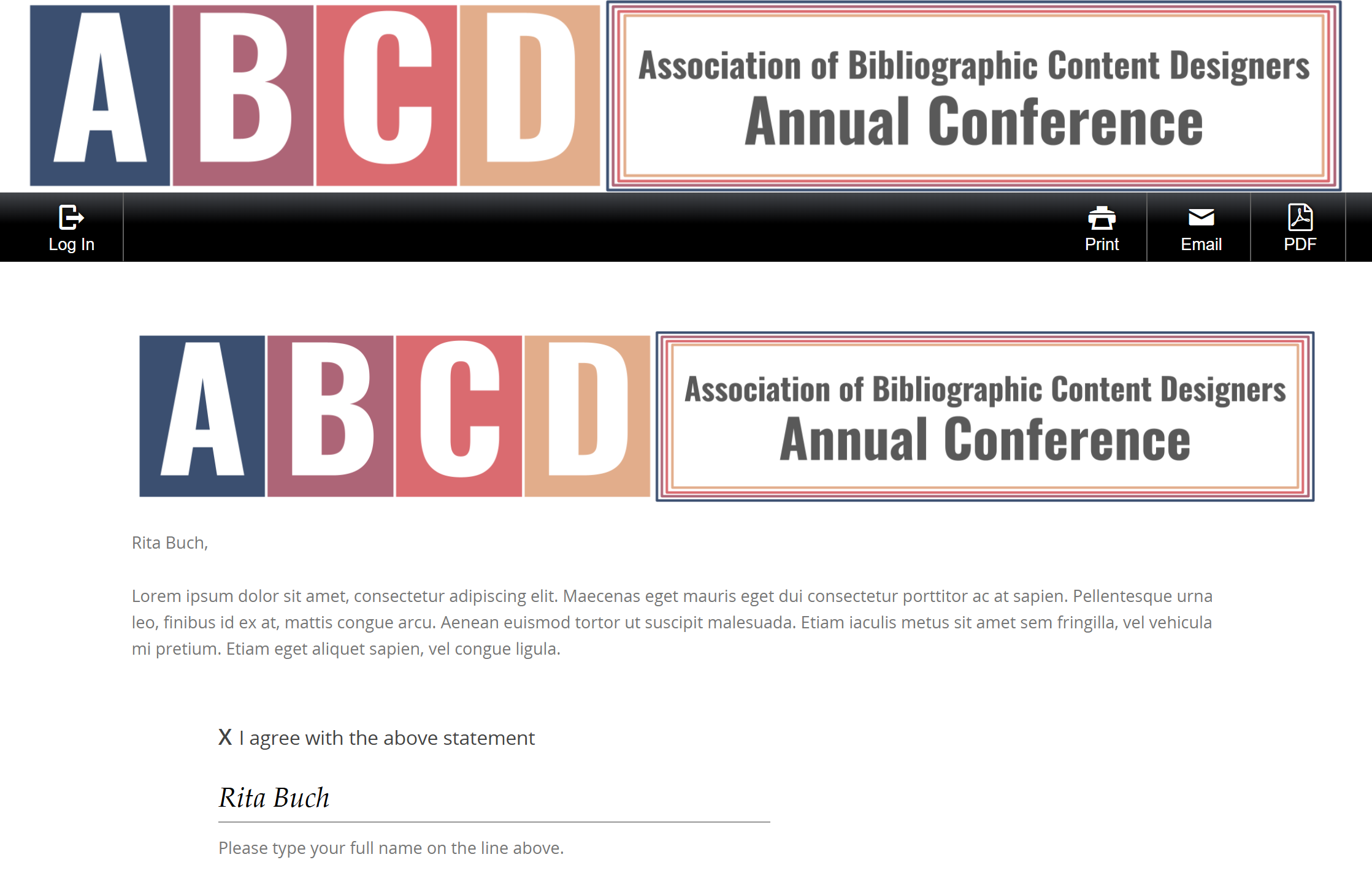 Image of the Copyright/Permissions Preview.
