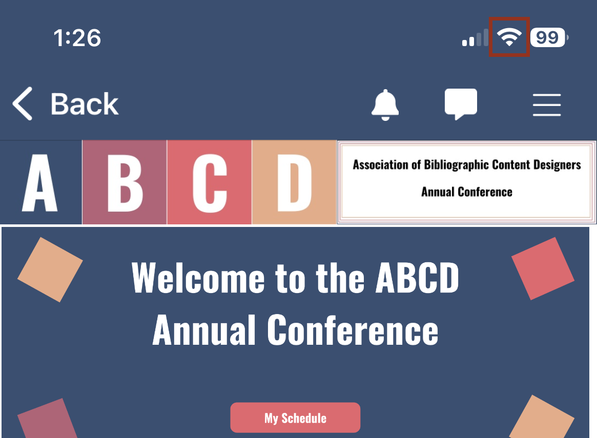 Image of the device Device Wi-Fi Icon.