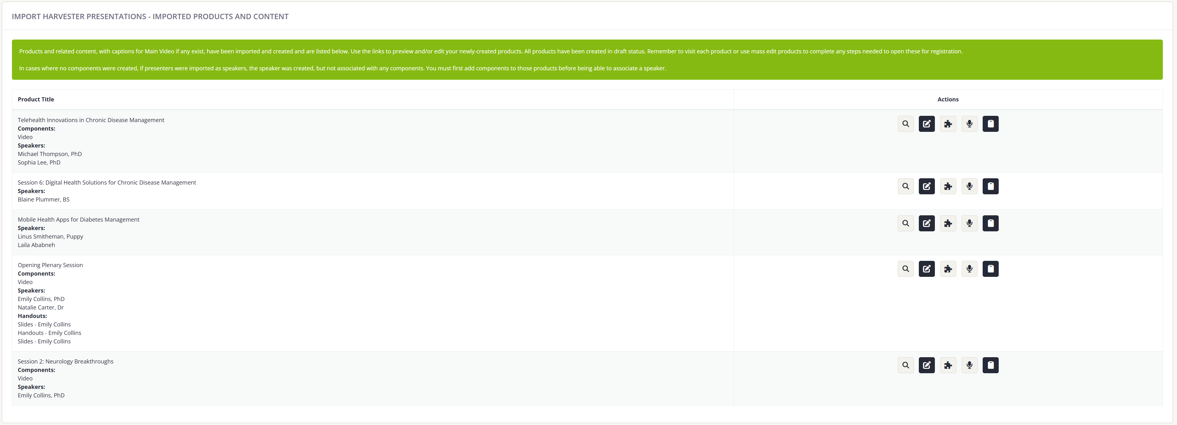 Image of the Confirmation Page.