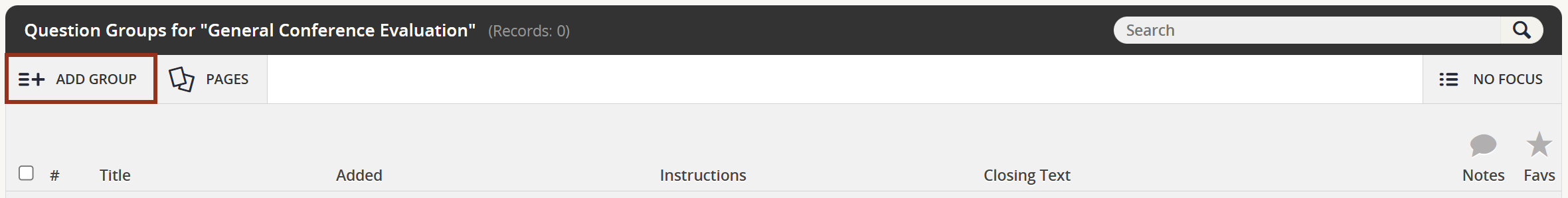 Image of the Add Group Button.
