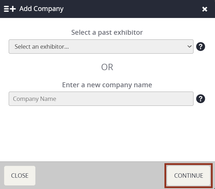 Image of the Add Company Button.