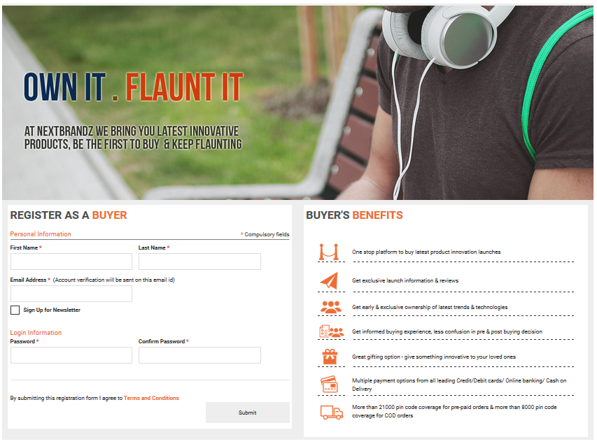NextBrandz Buyer Registration
