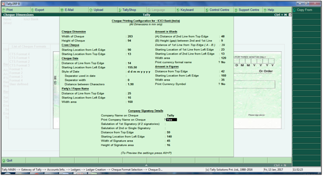 how-to-configure-cheque-printing-in-tally-erp-9-software-work-i-p-ltd