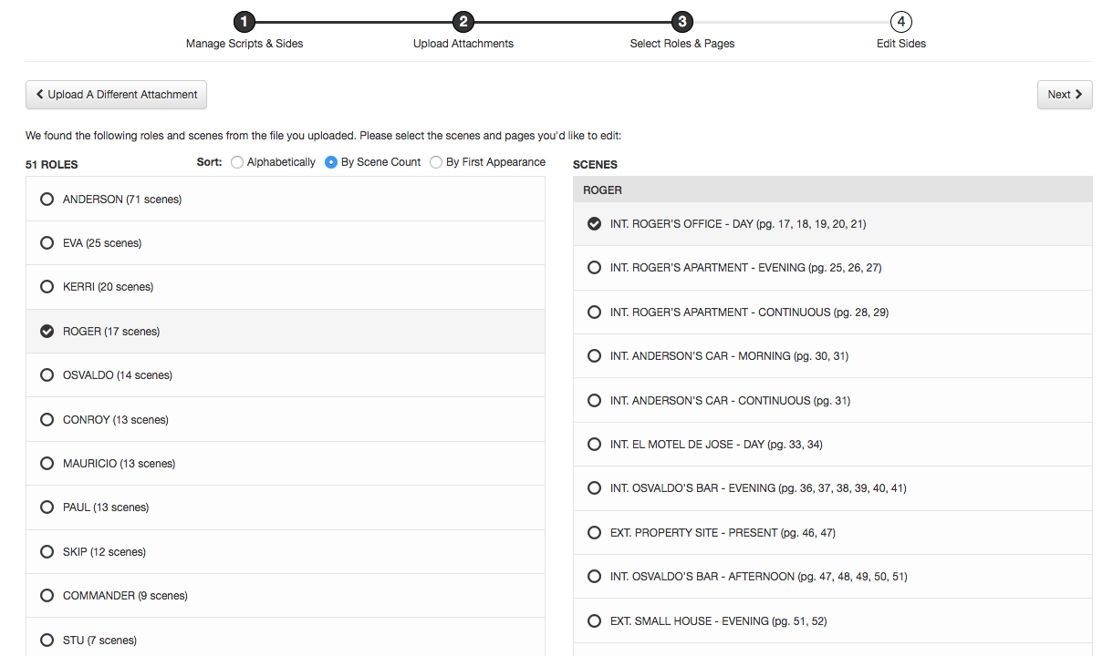 CASTING How to Create Sides Breakdown Express / Actors Access Solutions