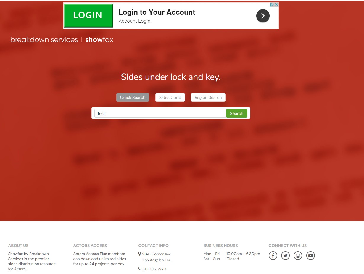 Actors How To Access Sides Breakdown Express Actors Access Solutions