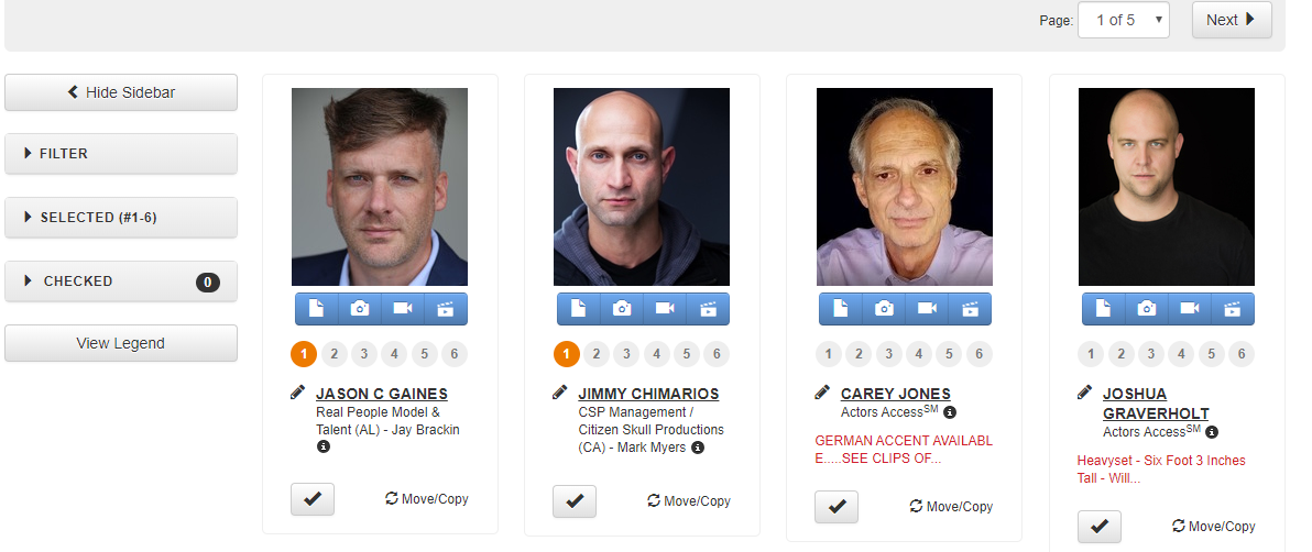 New Casting Director User's Guide to Breakdown Express Breakdown