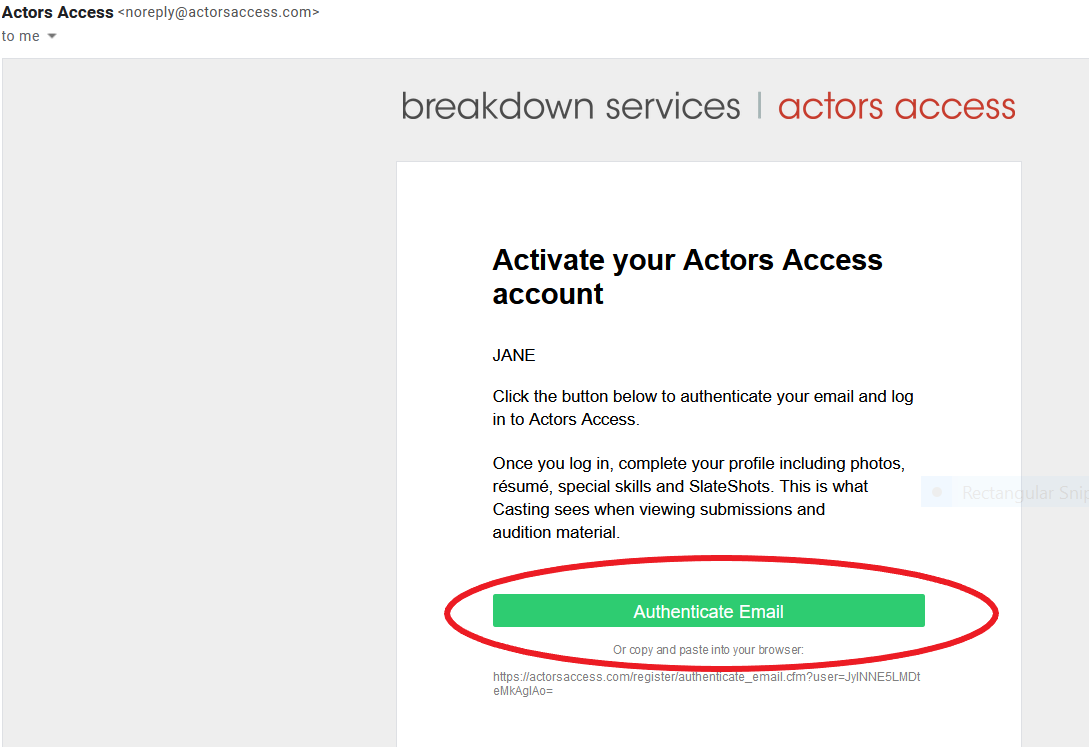 ACTORS How to Register for an Actors Access Account Breakdown Express / Actors Access Solutions