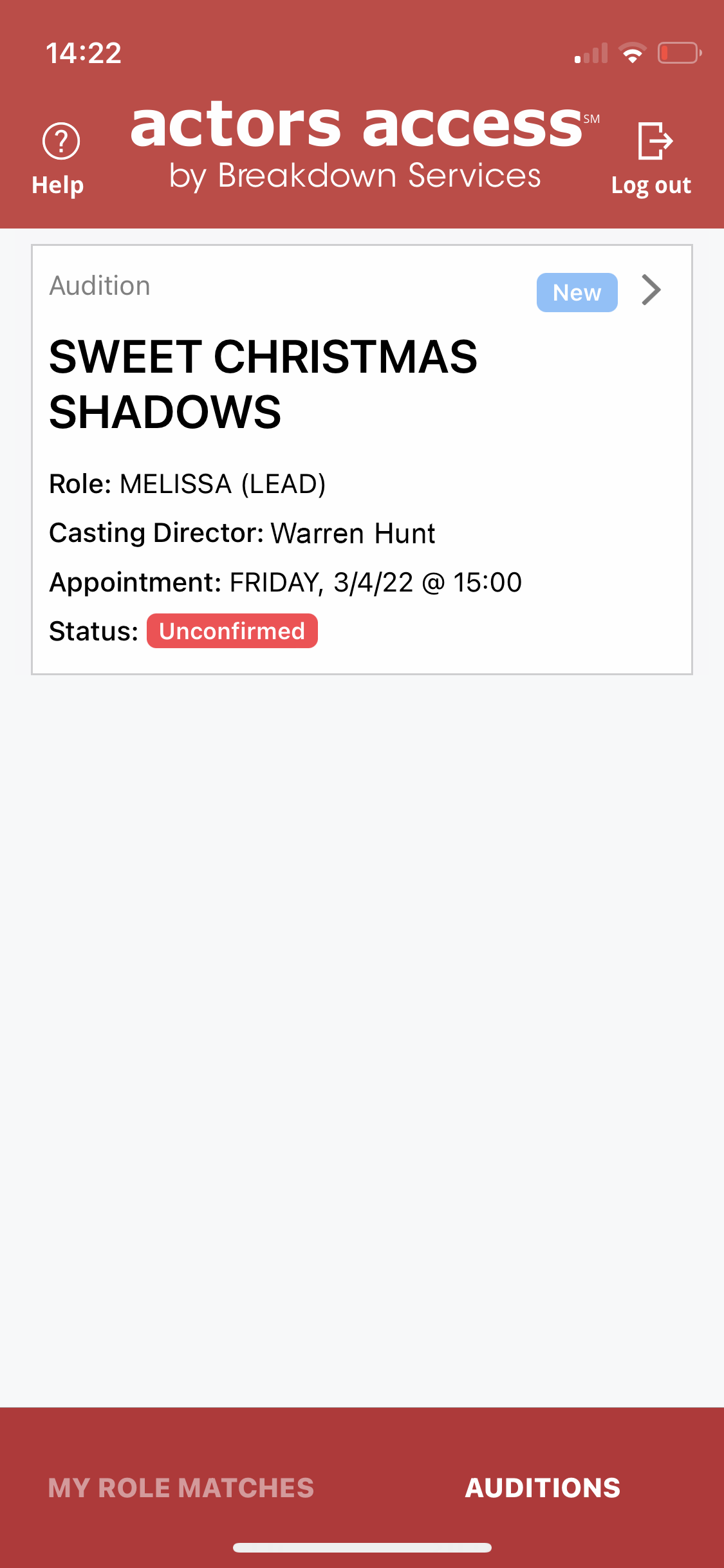 ACTORS How to Navigate the Actors Access App for iOS Breakdown