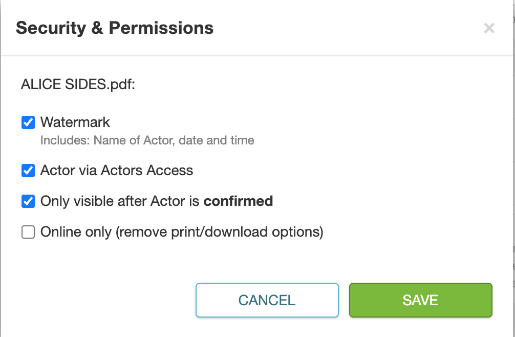 CASTING How to Attach Sides and Audition Material to Roles Breakdown Express / Actors Access