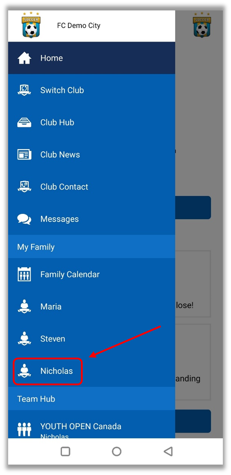 Family Calendar & Individual Calendars PowerUp Sports