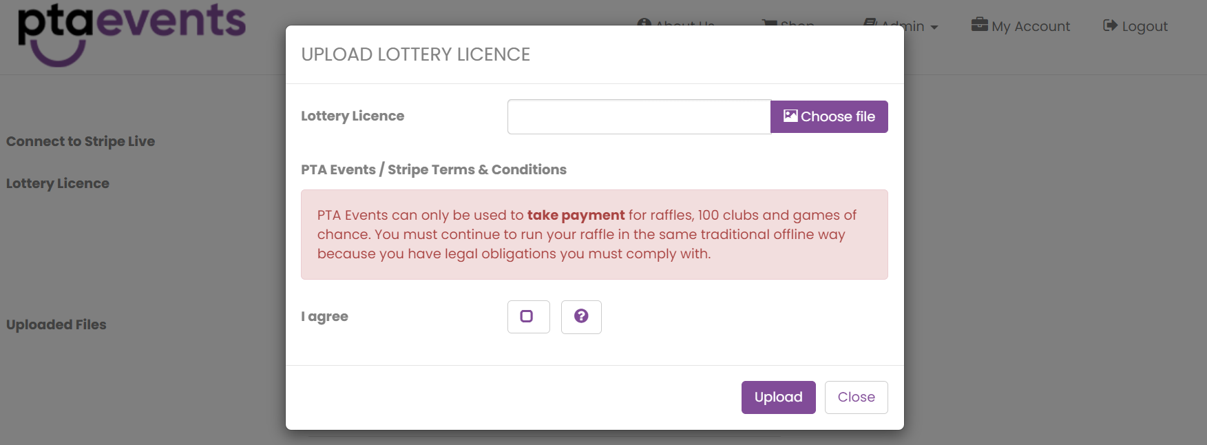 Can I run raffles, lotteries or games of chance? : PTA Events
