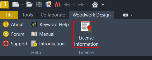 License information