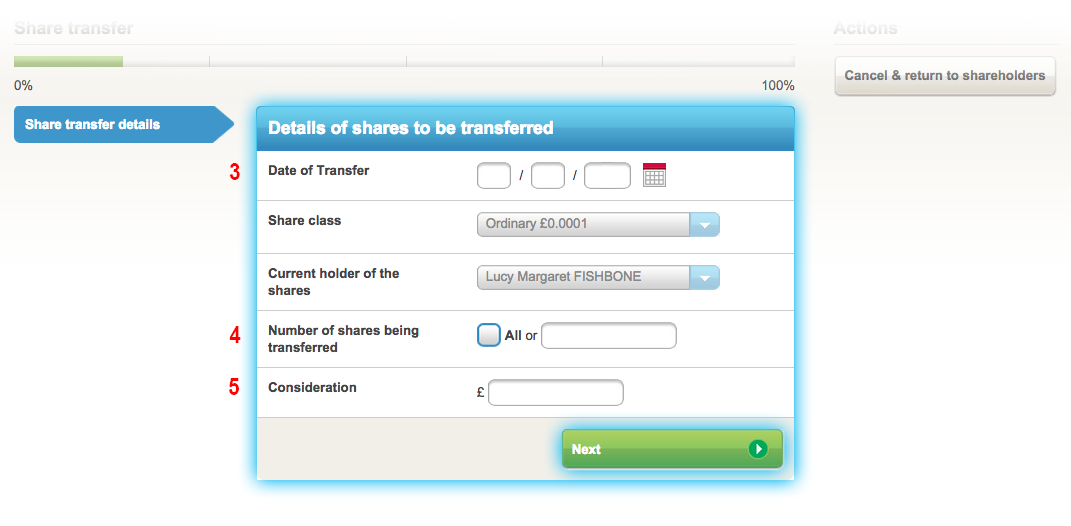How Do I Transfer Shares to a Corporate? Inform Direct Support