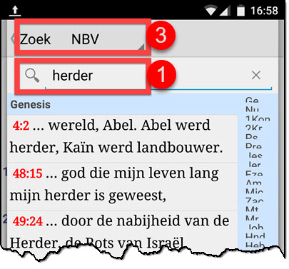 Recherche Dans La Online Bible Stichting Online Bible Europe