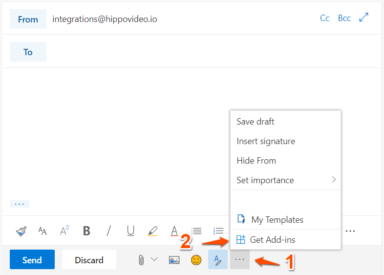 Embed Video in Outlook
