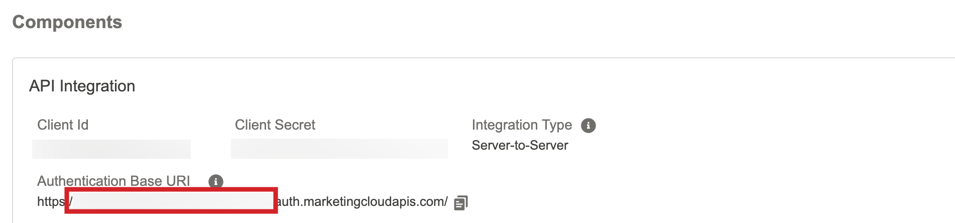 SalesForce API Integration heading