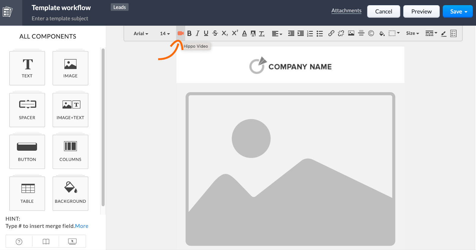 Create video templates and send to multiple leads/contacts from Zoho CRM :  Customer Support