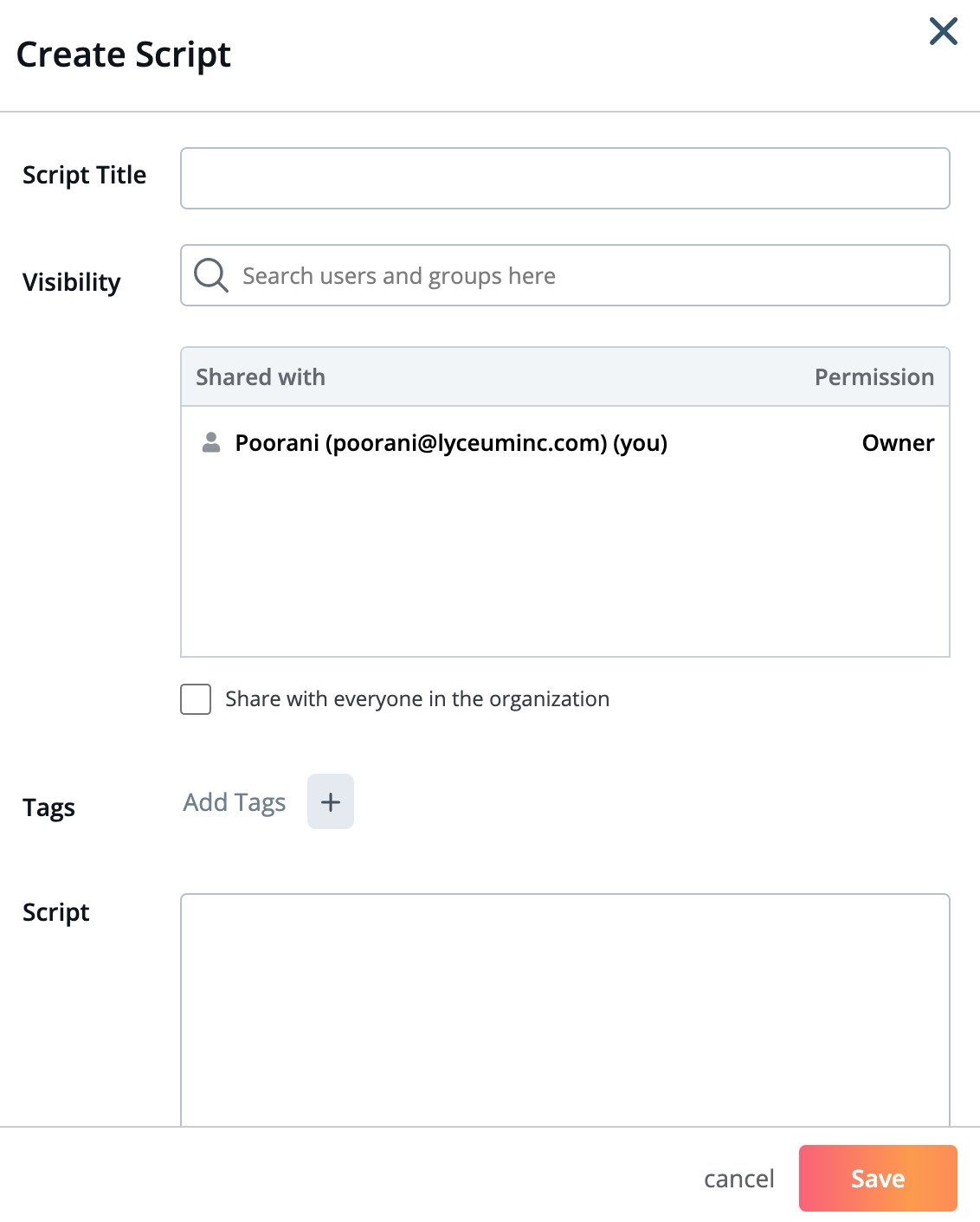 Set up Teleprompter video scripts Customer Support