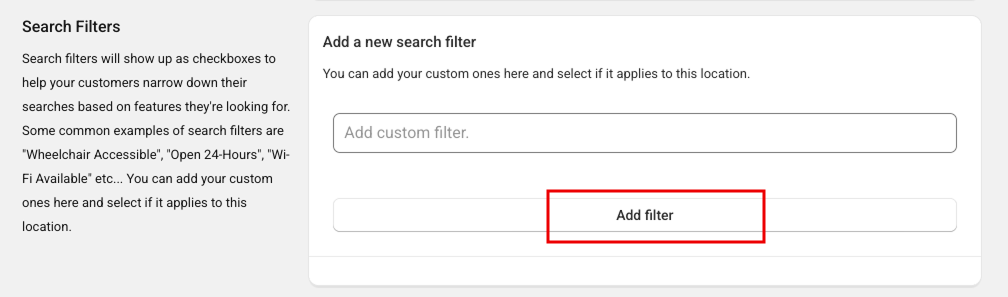 add a new search field