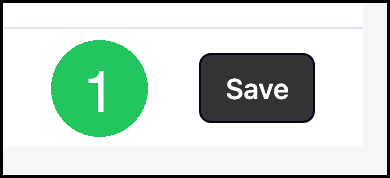 Save button at the bottom of Invoice Settings