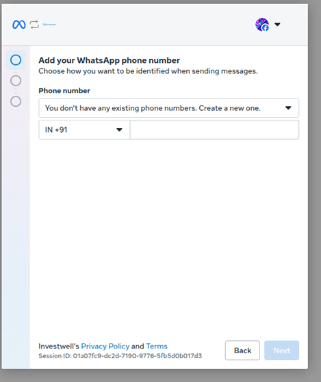 Title: Add your WhatsApp phone number - Description: Add your WhatsApp phone number