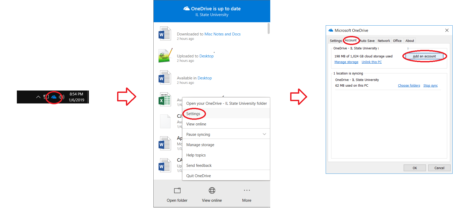 Connecting To And Accessing Onedrive Windows 10 College Of