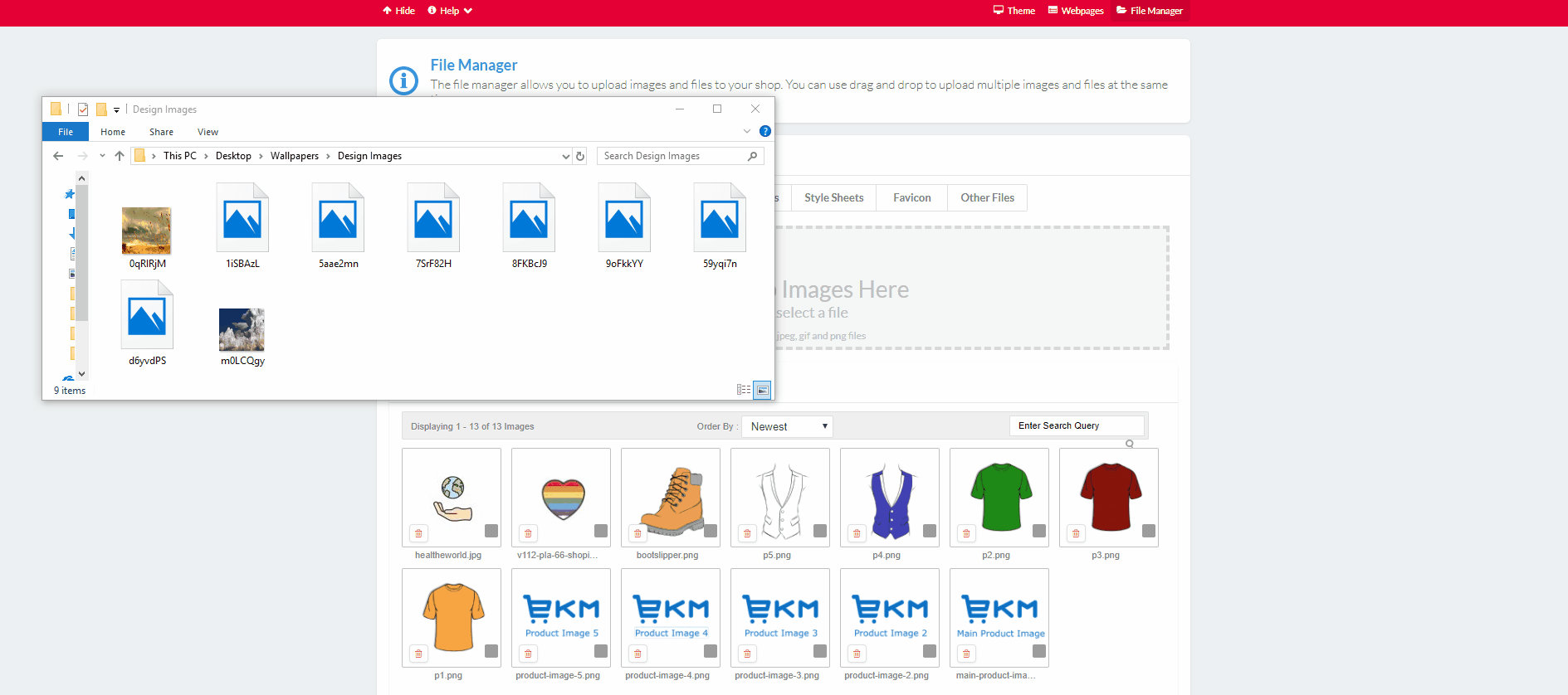 Bulk Uploading Images EKM