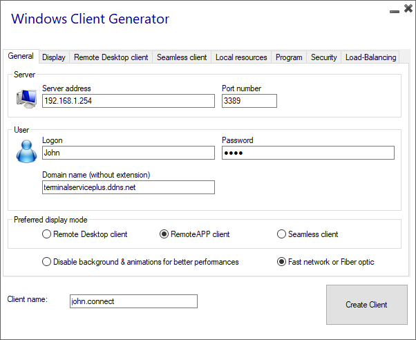 Portable Client Generator