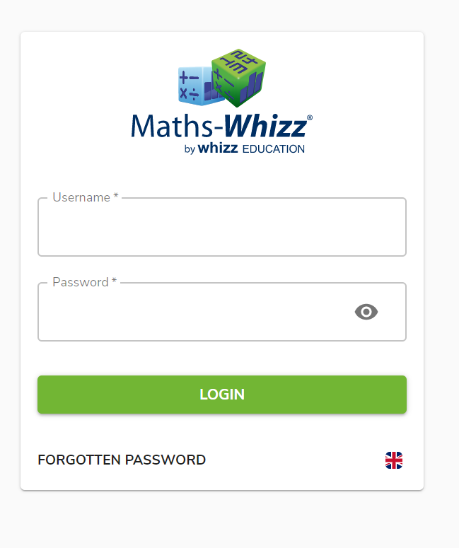 Logging In Whizz Education