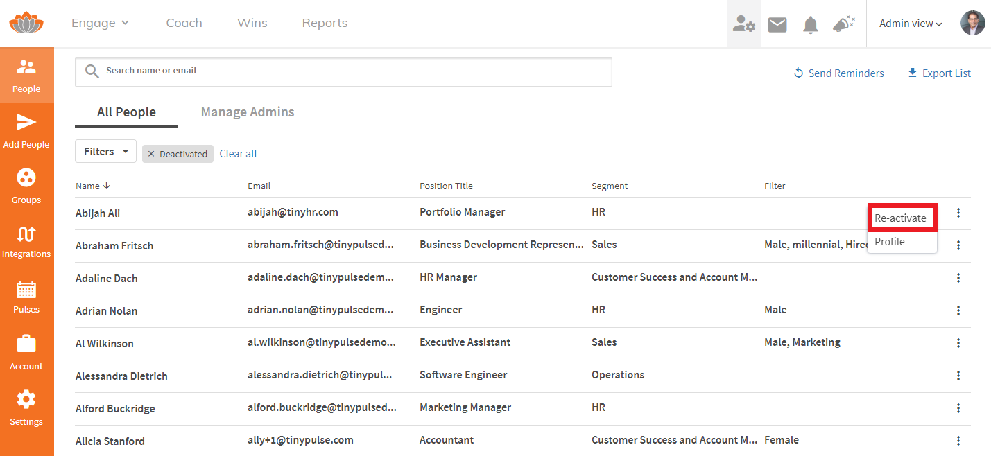 Deactivate Pof Account