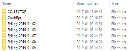 Readsoft INVOICES log folders