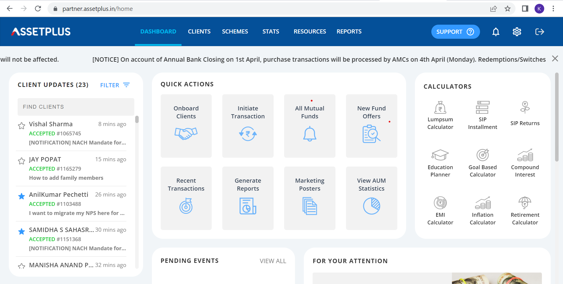 How to use the dashboard? Partner Helpdesk
