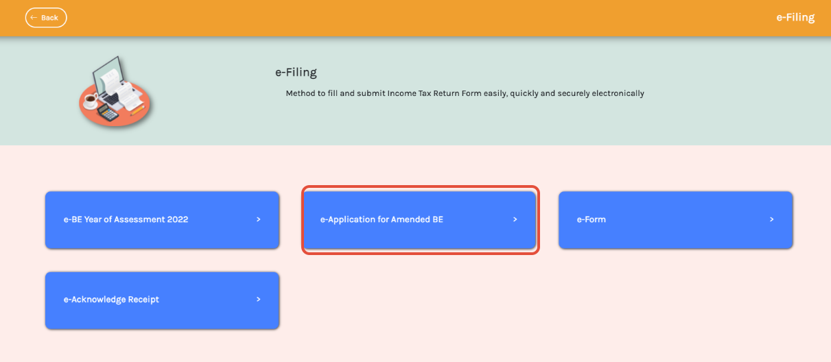 [Efiling] How to resubmit eBE after submitted? DigiX Master