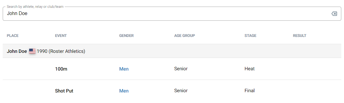 Participants: How to sign up and register : Roster Athletics