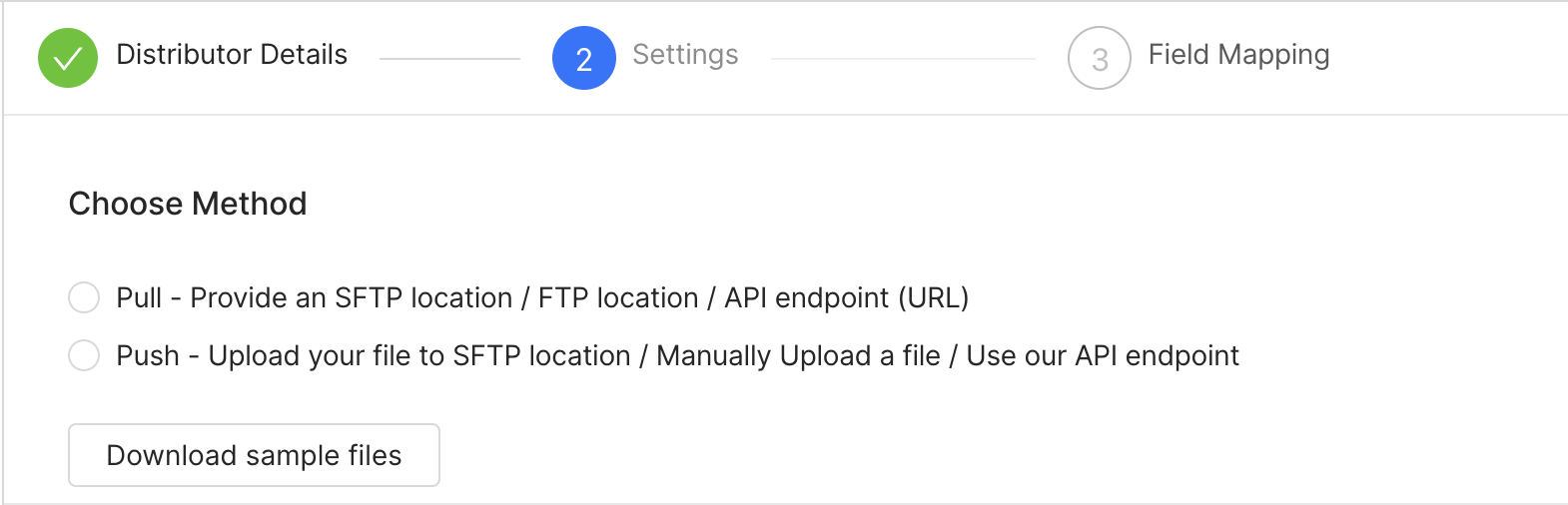 Custom Distributor Integration Support