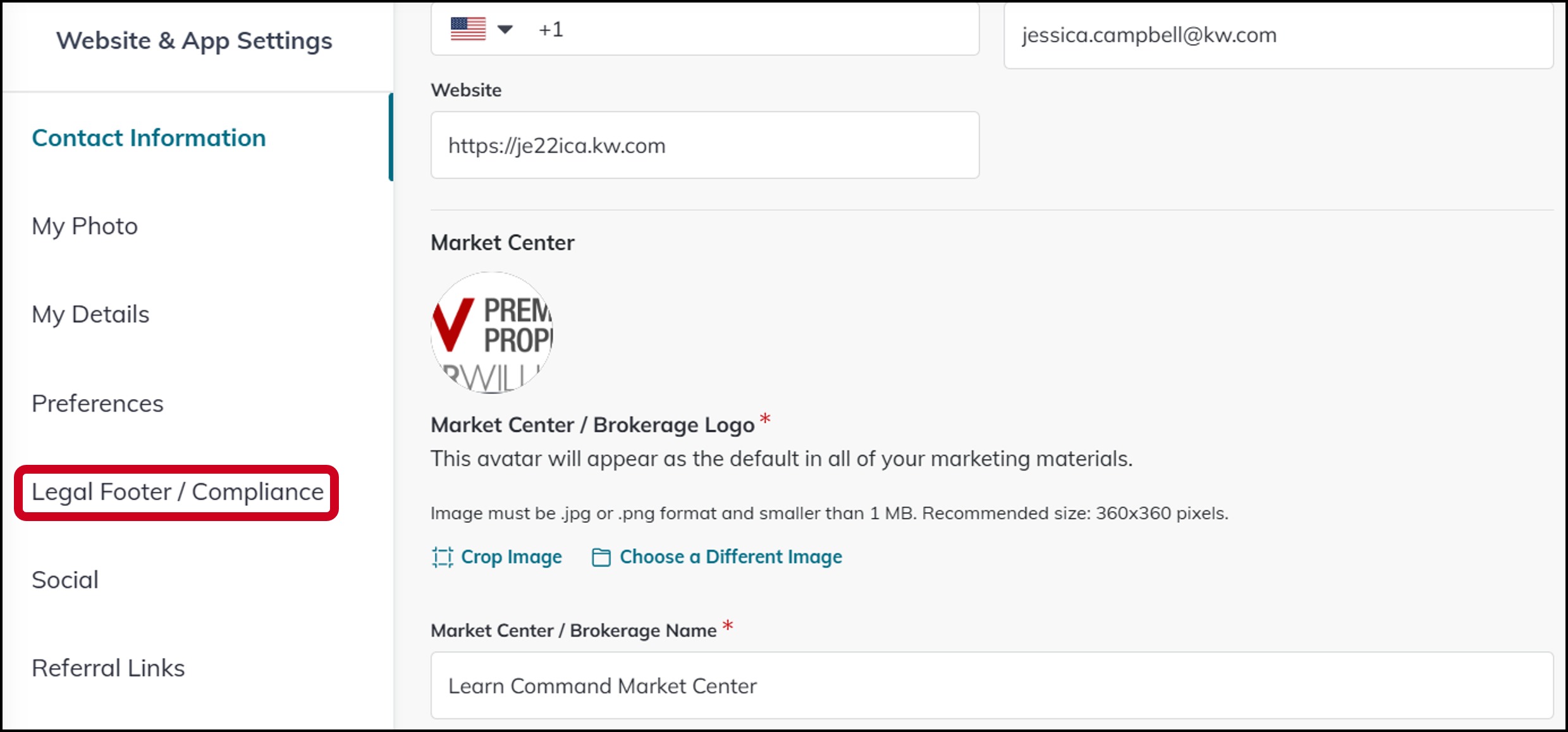 cmd web settings legal footer section.png