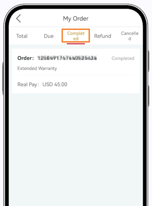 Une capture d'écran d'un téléphone 
Description générée automatiquement