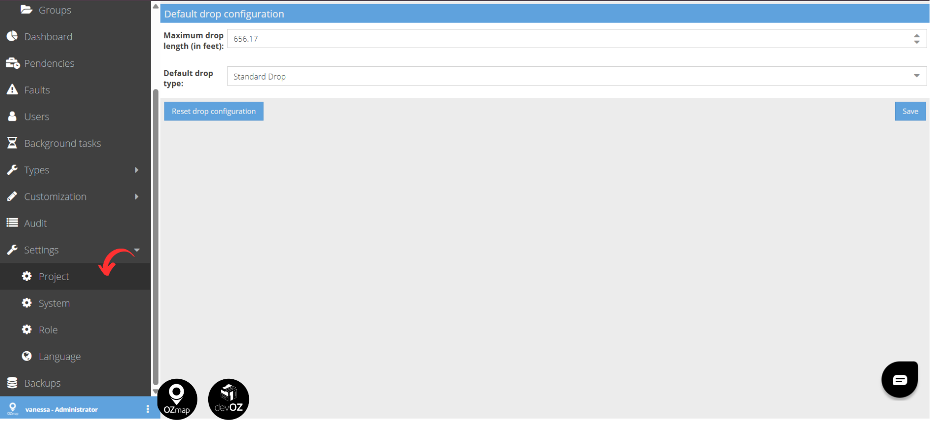 Sale configured individually for each project