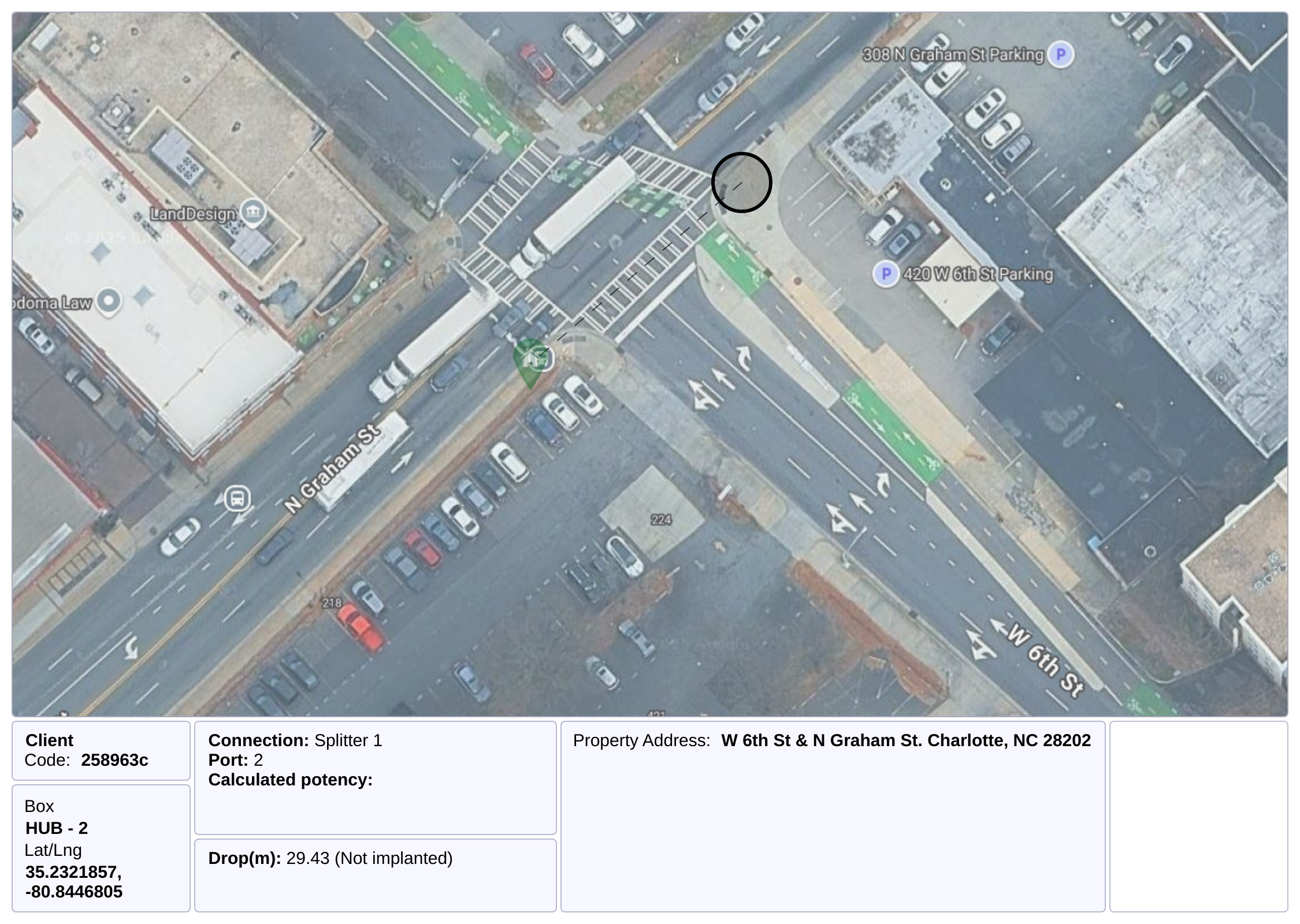 Sale sketch in email