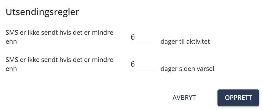 Bildetekst: Utsendelseregler
