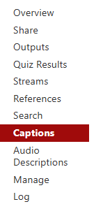Captions