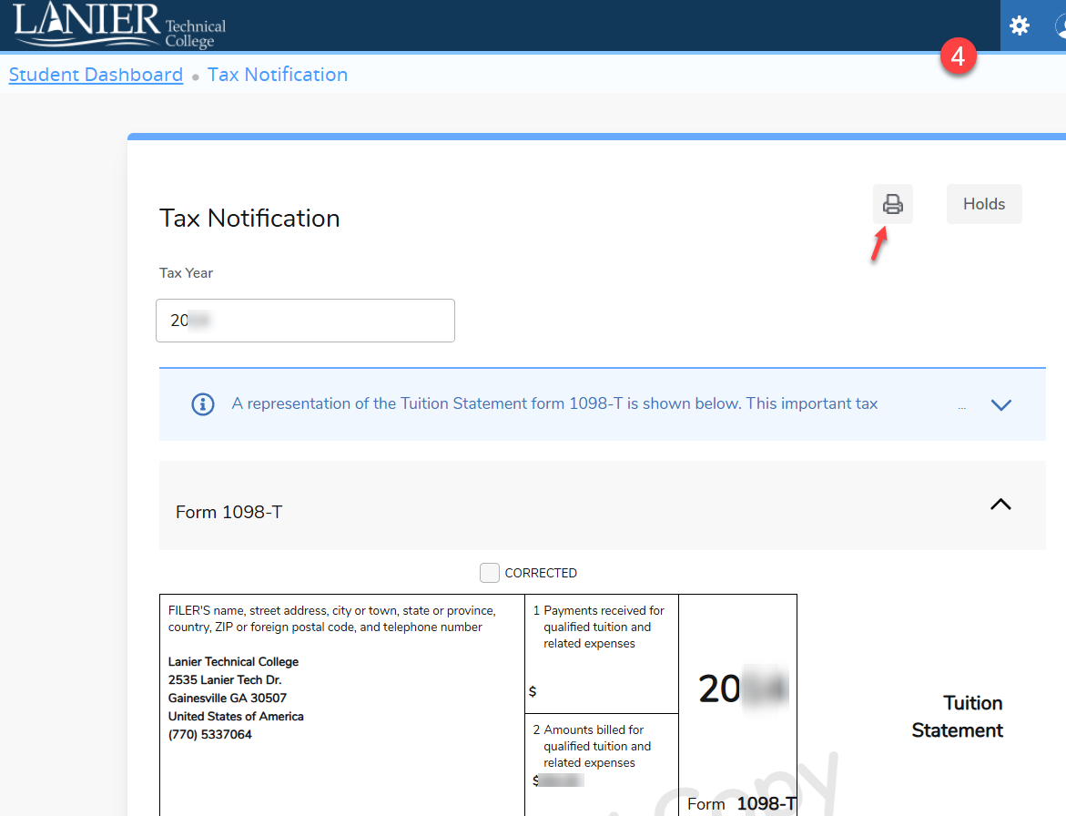 Image 4 View or Print the form