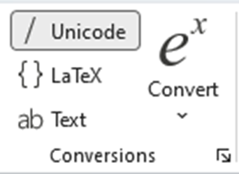 Unicode or LaTeX