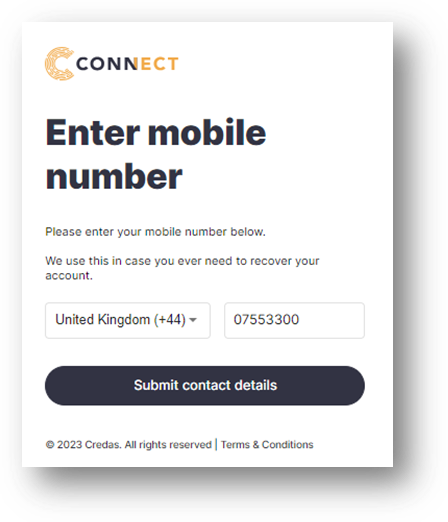 A screenshot of a phone number 
Description automatically generated